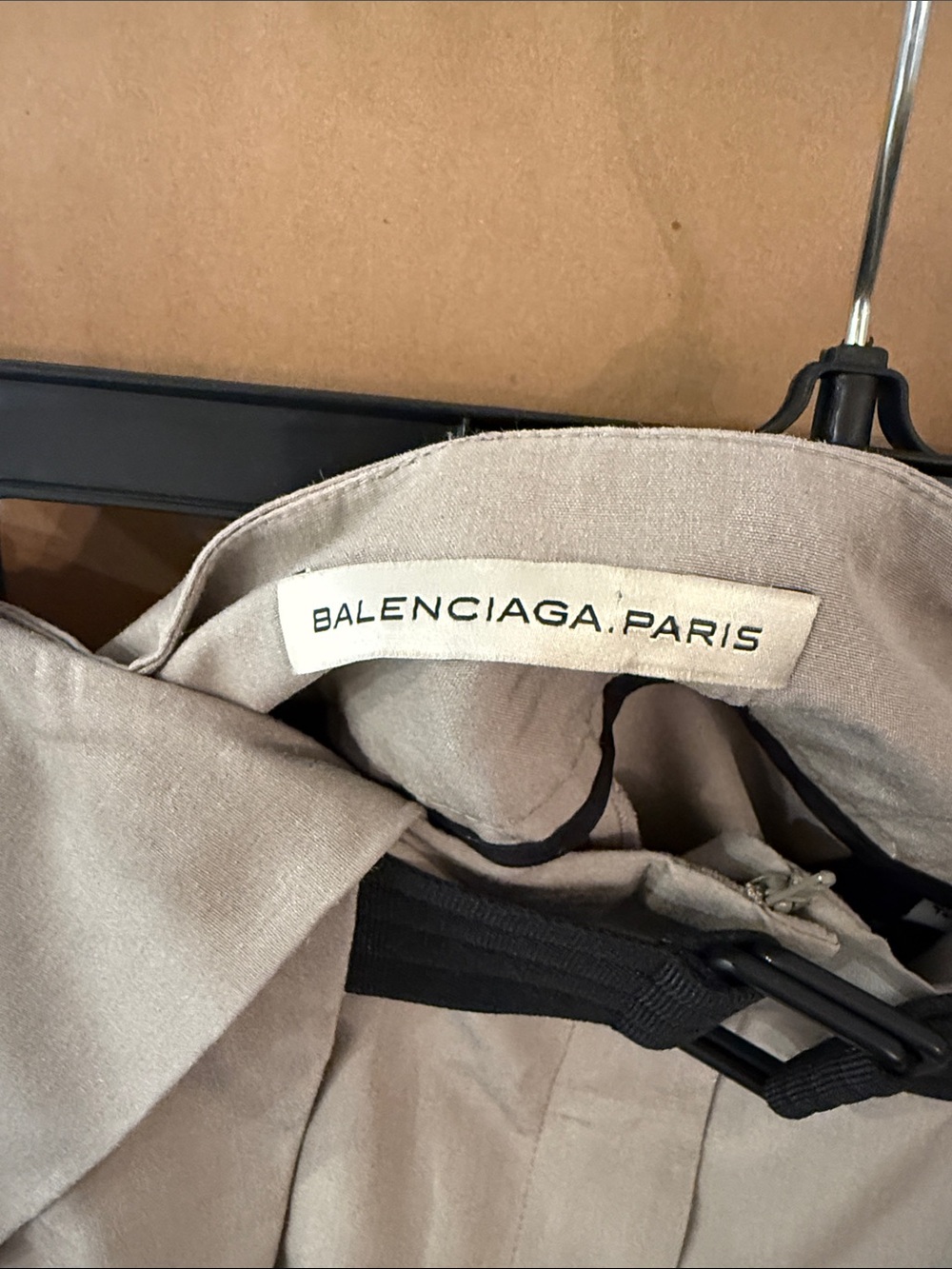 Balenciaga Men's Taupe Chinos